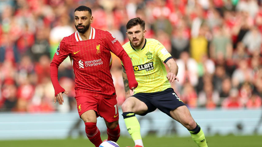 พรีเมียร์ลีกอังกฤษ : ลิเวอร์พูล VS เซาแธมป์ตัน