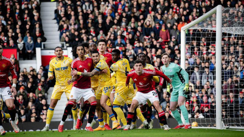 พรีเมียร์ลีกอังกฤษ : แมนเชสเตอร์ยูไนเต็ด VS คริสตัล พาเลซ